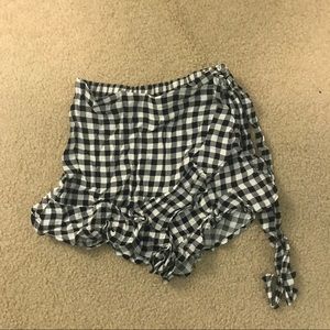 NWT Forever 21 Gingham Skort